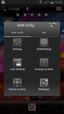 ADW Samoled Theme android App screenshot 4